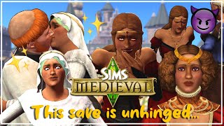 Playing The Sims Medieval Because Its My Birthday 🥳 [upl. by Naitsihc]