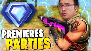 MES PREMIÈRES PARTIES AU RANG DIAMANT SUR FORTNITE CHAPITRE 5 ça va trop mal [upl. by Karlow694]