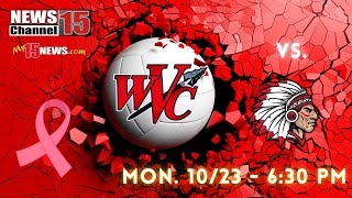 WVC Womens Volleyball vs Rend Lake [upl. by Arde]