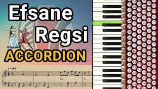 Accordion Tutorial  Efsane Regsi [upl. by Naek]