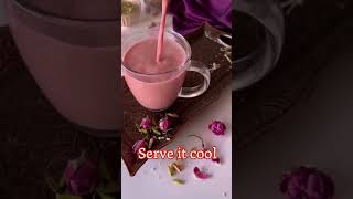 How to prepare cold Kashmiri Pink Tea  Iced Tea Recipe – Yethai Tea [upl. by Filmore]