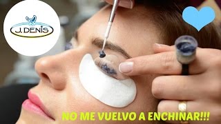 RESEÑA DE J DENIS COMO HACER UN LIFTING DE PESTAÑAS Y PLANCHADO DE CEJAS [upl. by Corwin]