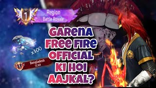 GARENA FREE ফায়ার ✅ অফিসিয়াল কি হয় আজকাল ⁉️game office ki Hoi 🙂today 2024✅NEW Updates 📢 [upl. by Eelegna683]