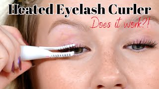 Heated Eyelash Curler vs Traditional Eyelash Curler  Milabu [upl. by Yrolam]