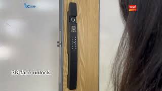 Ilockey Smart lock  A216  tuya wifi  unlock way [upl. by Enilegna]