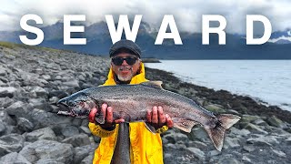 Silver Salmon Fishing in Seward Alaska  Stocking the Freezer S1E23 [upl. by Nesnar462]