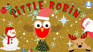 Little Robin  Christmas Song for Kids  Festive Fun with Friends amp Family  Kids Holiday Songs [upl. by Ken]