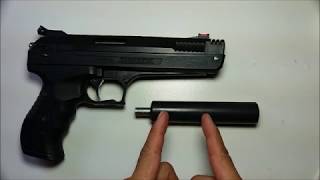 Como fazer um supressor para pistola Beemam [upl. by Assyram]