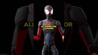 SpiderMan Miles Morales figure from Marvel Legends unveiled marvelfigures spiderman avengers [upl. by Leehar]