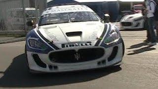 Maserati Granturismo MC Trofeo LOUD SOUND  Start Revs amp Acceleration [upl. by Eelam]