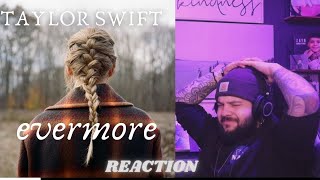 Taylor Swift  evermore  Album REACTION [upl. by Nosnirb]