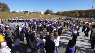 WCU Incomparable Golden Rams Marching Band  Gold Box 110224 [upl. by Ecirbaf344]