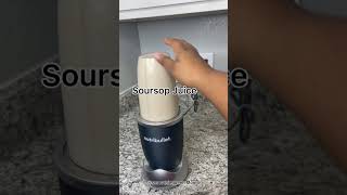 Soursop Juice Smoothie soursop smoothiequeenmomo smoothie shorts smoothieideas smoothierecipe [upl. by Joella940]