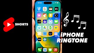 How to use ANY Song as Ringtone on iPhone  FREE shorts iPhone ringtone [upl. by Keener]