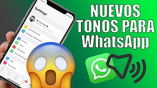 Tonos Personalizados Para WhatsApp en iOS 124 [upl. by Bascio878]