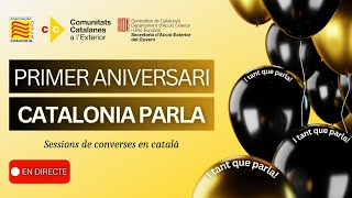 Programa Catalonia Parla  Primer Aniversari [upl. by Refinne254]