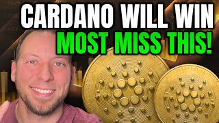 CARDANO ADA  THIS IS WHY CARDANO WILL WIN MOST MISS THIS [upl. by Corkhill761]