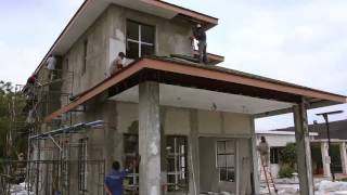 RoofTop Double Storey Built Using Steel Columns [upl. by Yornek701]