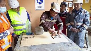 Video Obtención de cobre metálico a nivel laboratorio carrera de Metalurgia Siderurgia y Fundición [upl. by Hanshaw557]