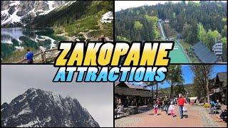 ZAKOPANE ATTRACTIONS  Zakopane Atrakcje Turystyczne  Poland 4k [upl. by Navert553]