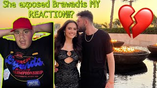 Jasmine Exposed Brawadis After Breaking Up FULL INSTAGRAM LIVE REACTION [upl. by Elmina]