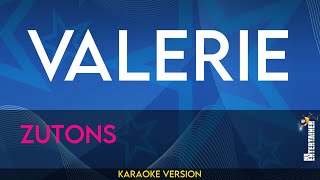 Valerie  Zutons KARAOKE [upl. by Notreb]