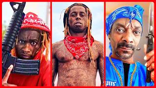 BLOOD RAPPERS vs CRIP RAPPERS [upl. by Annawat]