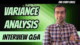 Variance Analysis Interview Questions And Answers [upl. by Biddie]