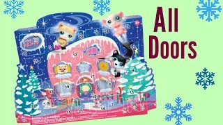 Littlest Pet Shop Advent Calendar  All Doors [upl. by Hadnama]