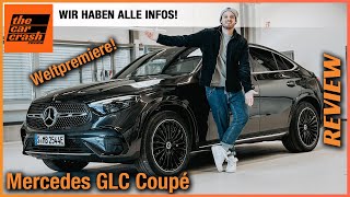 Mercedes GLC Coupe 2023 Die Weltpremiere des beliebten SUVs Review  Test  Preis  AMG  Coupé [upl. by Vod440]