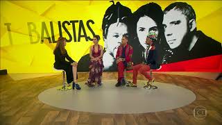 Tribalistas no Fantástico em entrevista exclusiva [upl. by Ahsilat]