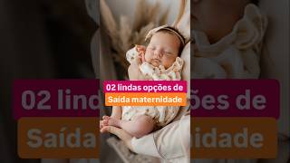 02 lindas opções de saída maternidade saidamaternidade enxovaldobebe gravidez enxovaldobebe [upl. by Annael821]