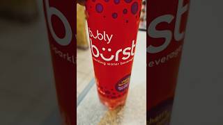 bublysparklingwater Sparkling Water Review  Cherry Lemonade [upl. by Aihseyk]