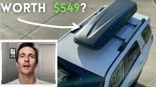 Thule Roof Box Review Pulse Alpine better than traditional surf straps [upl. by Nodnar]