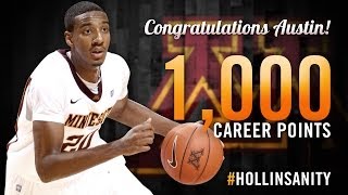 Congratulations Austin Hollins on 1000 Career Points [upl. by Amikat]