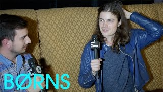 BORNS Talks Dopamine Vegan Burritos And Being Mistaken As A Female  Full Interview Toronto 2015 [upl. by Kumagai493]