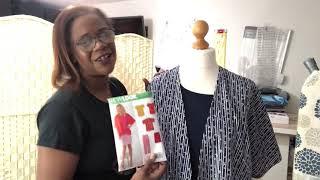 Quick Kimono Style Jacket  2 hour Project  Full Tutorial [upl. by Roxine]