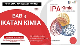 Ikatan Kimia Kelas 10 SMA kurikulum merdeka  Ikatan ion [upl. by Anaile310]