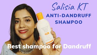 Salicylic acid and ketoconazole medicated shampoo salisia KT Anti dandruff shampoo for hair [upl. by Navert]