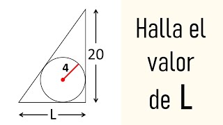 HALLAR EL CATETO DEL TRIÁNGULO RECTÁNGULO Geometría Básica [upl. by Aicillyhp]