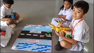 Sorting of vehicles Activity by UKG at Winfield CBSE School Khammam [upl. by Ellehsad]