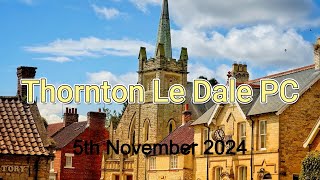 Thornton Le Dale PC meeting November 2024 [upl. by Nnayt]