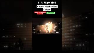 El Al flight 1862 CRASH fypシ fyp fy aviation crash [upl. by Grosberg]