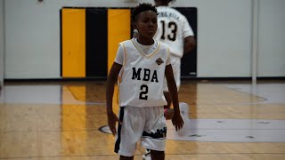 MBA Hickory Hill vs Chickasaw Middle School Basketball [upl. by Notlimah]