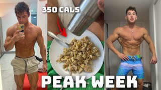 2000 Calories Full Day of Eating  Peak Week [upl. by Sivartal]