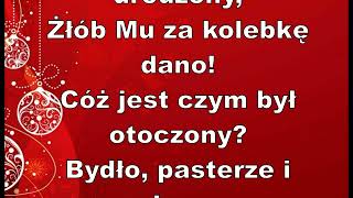 Bóg Się Rodzi Kolęda Karaoke [upl. by Killion]