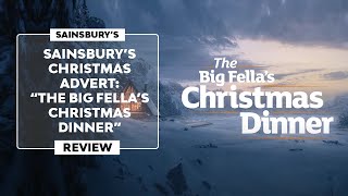 ▷SAINSBURYS CHRISTMAS ADVERT 2023  “The Big Fella’s Christmas Dinner” [upl. by Astiram]