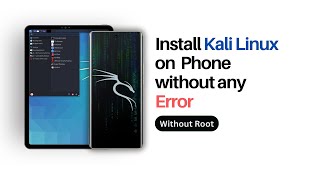 Install kali linux on android without root 2024  Nethunter alternate installation [upl. by Ocana]