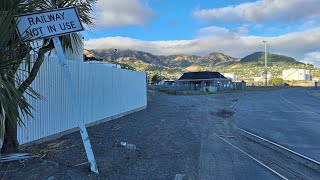 Abandoned railway Line  Lyttelton Christchurch New Zealand [upl. by Rashida]