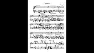 Liadov  Prelude Op 11 No 1 [upl. by Eimma]